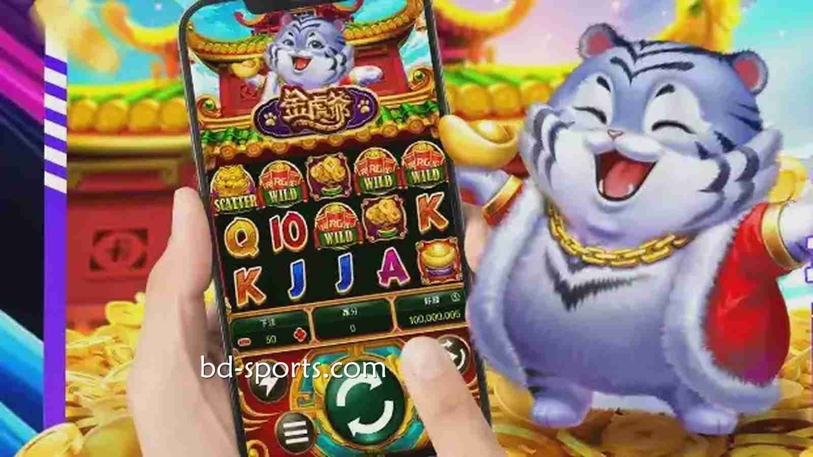 熊猫体育《金虎爷》老虎机最高赔率2000倍，你心动了吗？