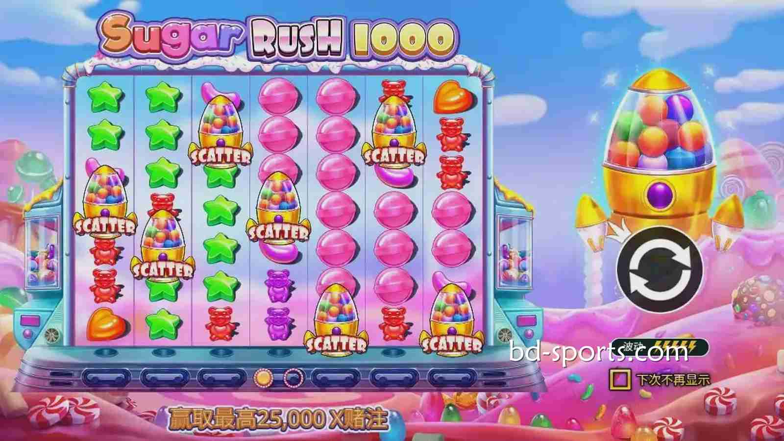 熊猫体育：《极速糖果1000》游戏带你进入甜蜜的糖果世界